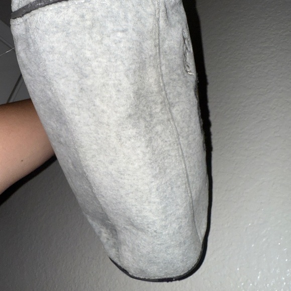 Juicy Couture Heart & Crown gray velour boxy tote satchel purse - Picture 5 of 7